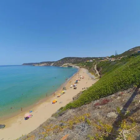 Casa Con Panorama Mozzafiato 300 M Dal Mare ארבוס
